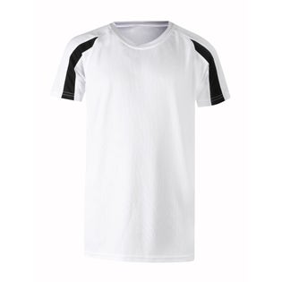 AWDis JC003 Wicking T Shirt-WHBK