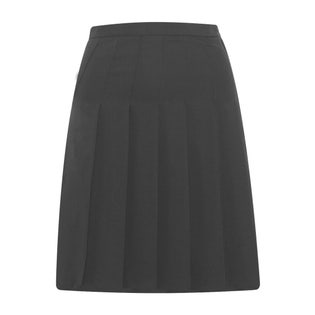 Banner Designer Pleated Skirt.-GY