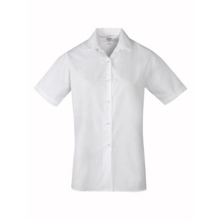 Douglas + Grahame T/Pack S/S White Blse-WH