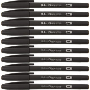 Helix Oxford Eco 10 Ballpoint Pens-NO