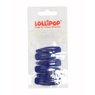Lollipop 6 pack 4cm Hair Clips-RO