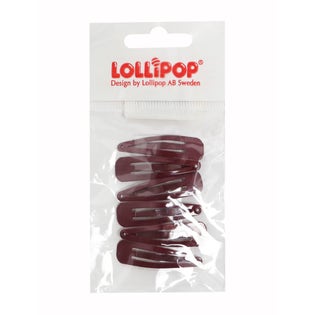 Lollipop 6 pack 4cm Hair Clips-WI
