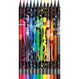 Helix Colorpeps Monster Penc 12PK-MT