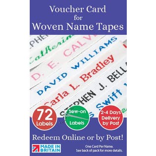 Sew-On Woven Name Tapes-MT