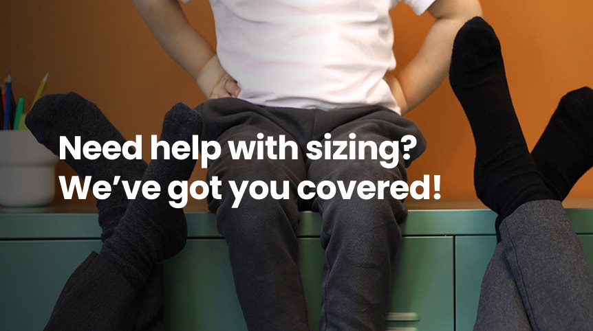 Need help with sizing we've got you covered!