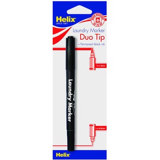 Helix Duo Tip Laundry Marker-MT
