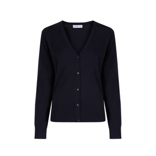 Trutex Girls Fit Cotton V Neck Cardigan-NA