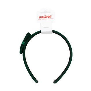 Lollipop Velvet Bow Hairband-BO