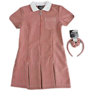 Zeco Checked Summer Dress-REWH