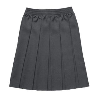 Zeco GS3002 Box Pleat Skirt-GY