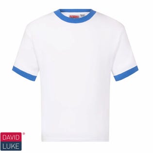 David Luke Trimmed T Shirt-WHRO
