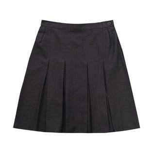 Banner SWI Box Pleated Skirt-GY