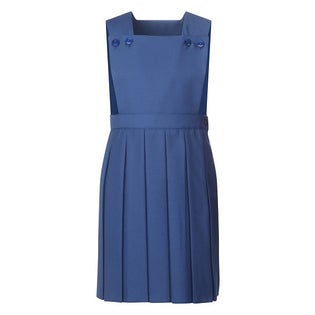 Monkhouse Bib + Box Pleat Royal Pinafore-RO