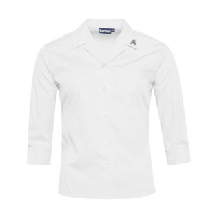 Bolton Girls Snr T/Pack 3/4 Sleeve Blse-WH