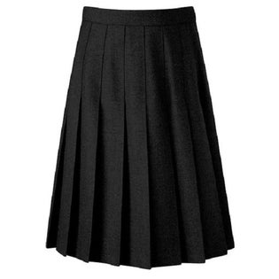 Banner Davenport Stitch Down Pleat Skirt-BK