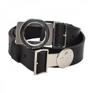 Scout Leather Belt + Buckle-BR