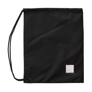 Unicol Plain Nylon Side Draw Kit Bag-BK