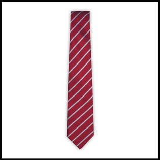 Unicol Thin Stripe Elastic Tie-REWH