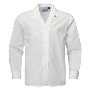 Bolton Girls Junior T/Pack L/S Blse-WH