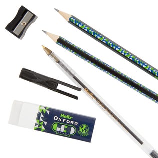 Helix Oxford Geo Student Set Green-GR