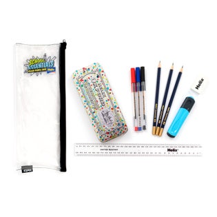 Helix Oxford Sch Essentials Pencil Case-MT