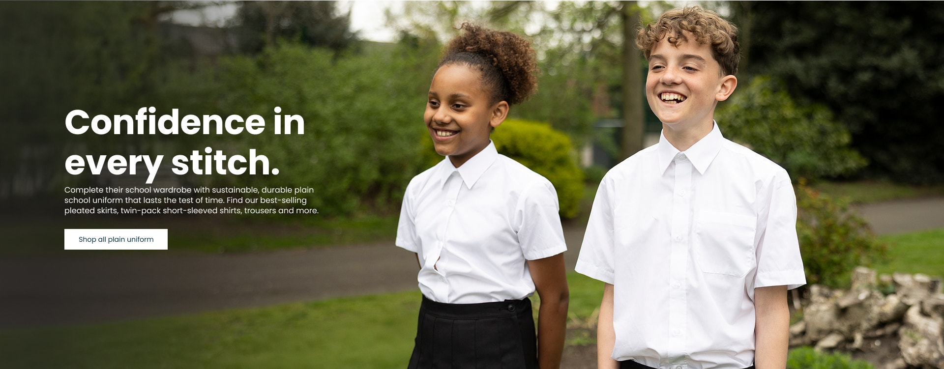 Confidence in every stitch.