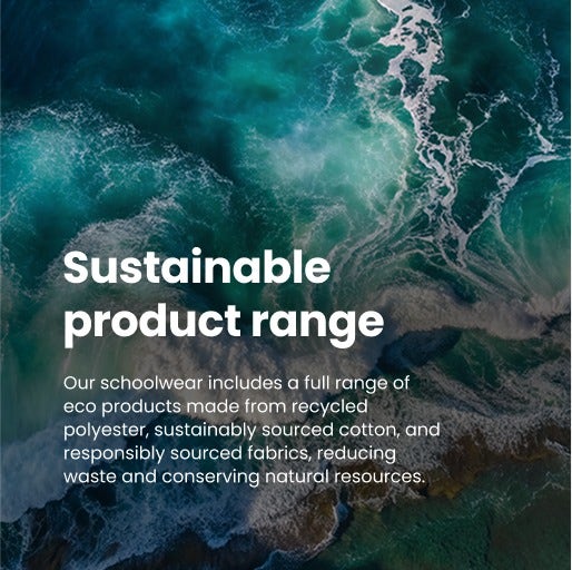 Sustainable product range