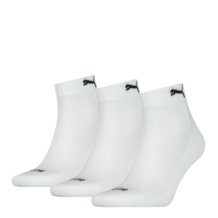 Puma 3 Pack Kids Sneaker Socks-WH